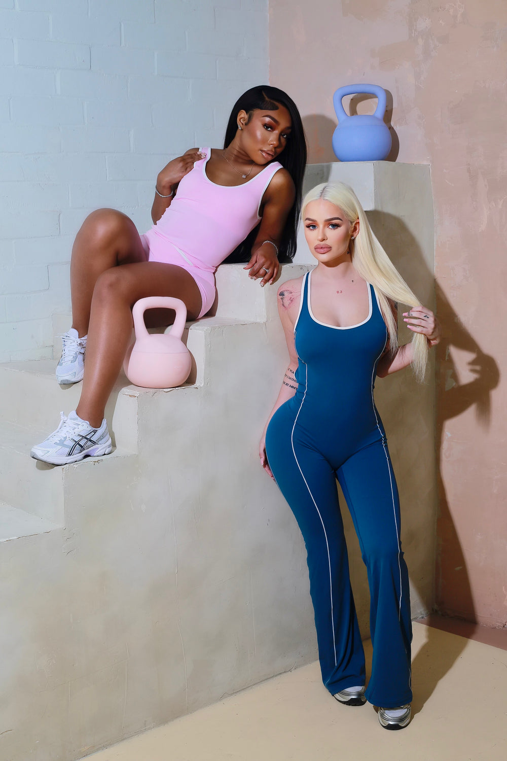 Still Pretty Active Jumpsuit (Blue)